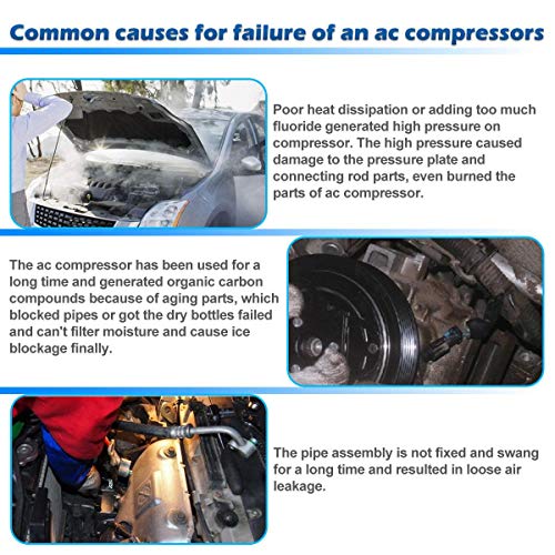 AUTEX AC A/C Compressor Clutch Coil Assembly Kit 55111436AB Compatible with Dodge Dakota 2008-2010/Ram 1500 & 2500 2008-2010/Ram 3500 2009