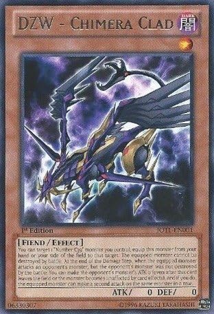 YU-GI-OH! - DZW - Chimera Clad (JOTL-EN001) - Juicio de la Luz - Edición ilimitada - Raro