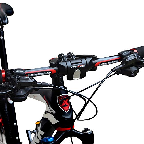 Upanbike 50-192-2 Bike Folding Handlebar Aluminum Alloy Scooter Handlebar Quick Release Foldable Bar 31.8Mm/25.4Mm thumb #2