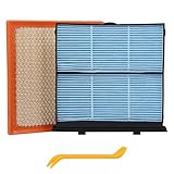 Ryvclim Engine Air Filter&Cabin Air Filter Combo Pack-Compatible with Subaru Forester 2019 2020 2021 2022 2023 2024 2025 2026,WRX 2022 2023 2024 2025 2026-CF12775&CA12295