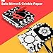 URMYWO Black and White Baby Toys, Tummy Time High Contrast Newborn Toys 0-3 Months, Soft Baby Book, Visual Stimulation Montessori Sensory Infant Toys 0-6-12 Months, Shower Gift for Boys Girls