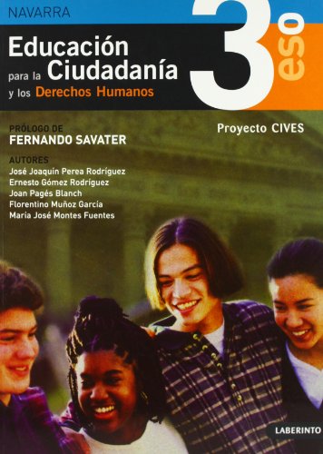 Portada de Educación para la Ciudadanía Navarra Laberinto ESO 3º Navarra