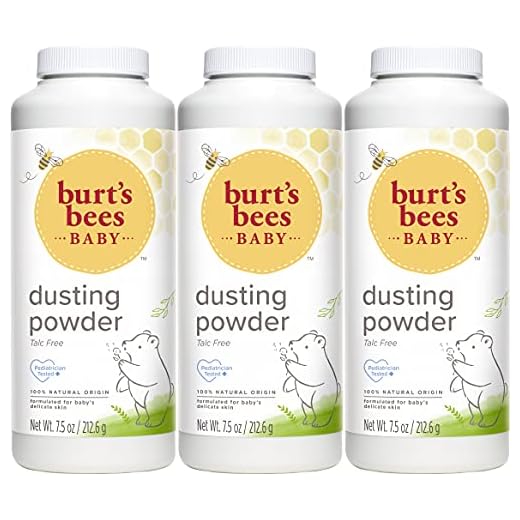 Burt's Bees Baby Bee Dusting Powder, Talc Free, 7.5-Ounce Bottles (Pack of 3)