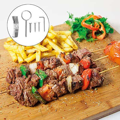 DOITOOL 1 Set Ham Staan Ham Braadrek Restaurant Ham Houder Ham Opbergrek Spanje Ham Stand Accessoires Voor Italiaans Prosciuttorek Ham Rek Staan Ham Fixeren Mes Ijzer Grillen Zelf Gemaakt - Image 8