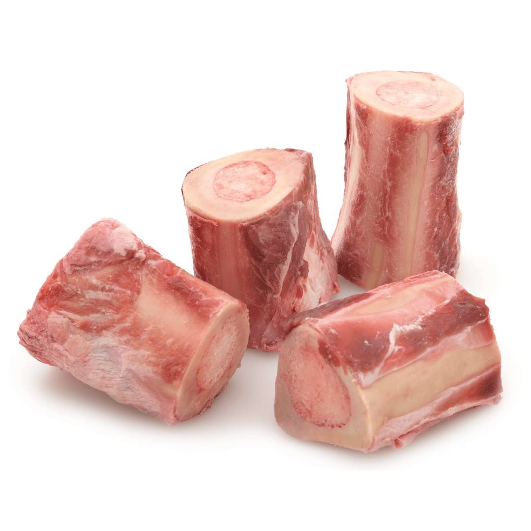 Halal Fresh Beef Marrow Bones 5kg -/+10% | Premium Quality | Ideal for Bone Broth, Stock & Soups | High in Collagen | Freshly Packed