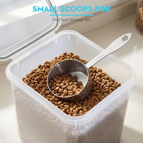 Cuchara medidora para comida de perro de acero inox 2.5 tazas miniatura 4