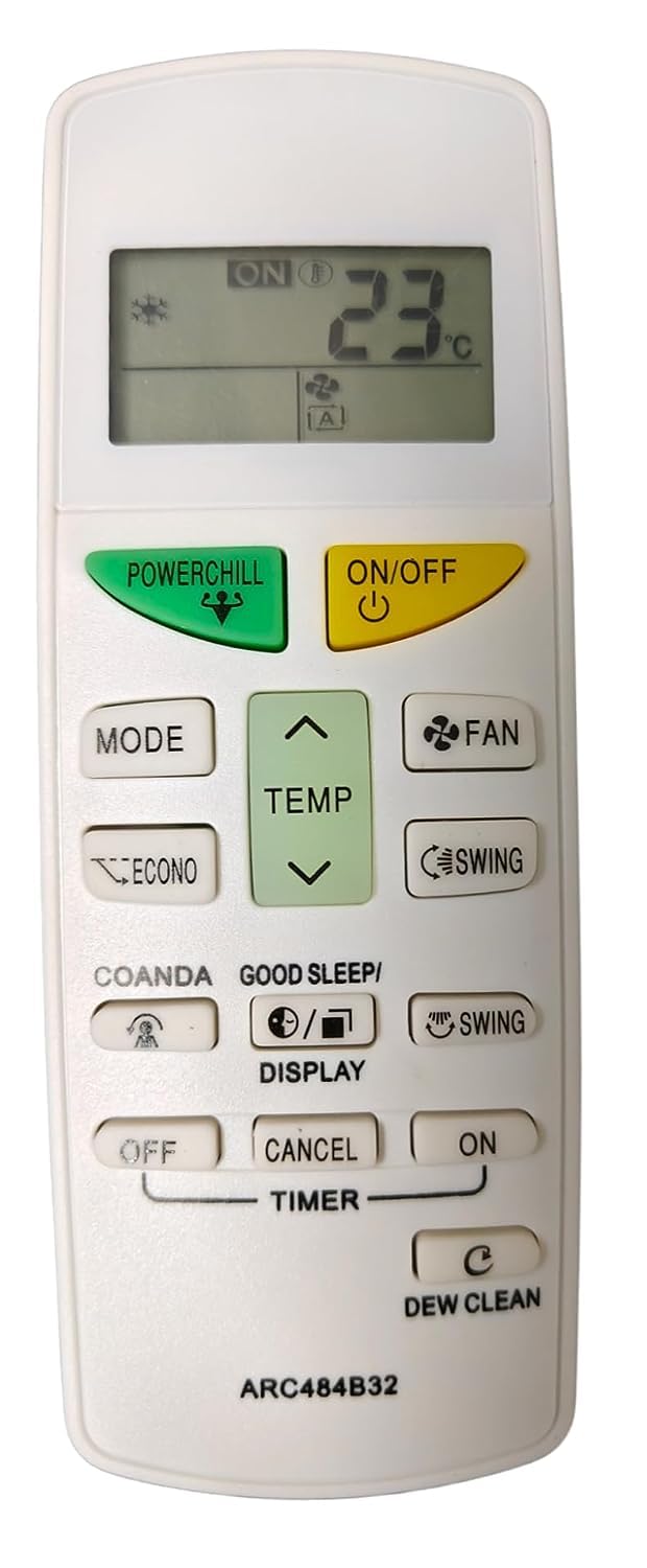 See full amazon price history chart for VNQ ARC484B32 AC Remote Compatible with Daikin Ac Remote Control Dew Clean YY-132L (Old Remote Exactly Same Remote Will Only Work) Compatible for DAIKIN AC Remote VNQ ARC484B32 AC Remote Compatible with Daikin Ac Remote Control Dew Clean YY-132L (Old Remote Exactly Same Remote Will Only Work) Compatible for DAIKIN AC Remote (B0CG9B6ST4) Amazon Price History, Amazon Price Tracker