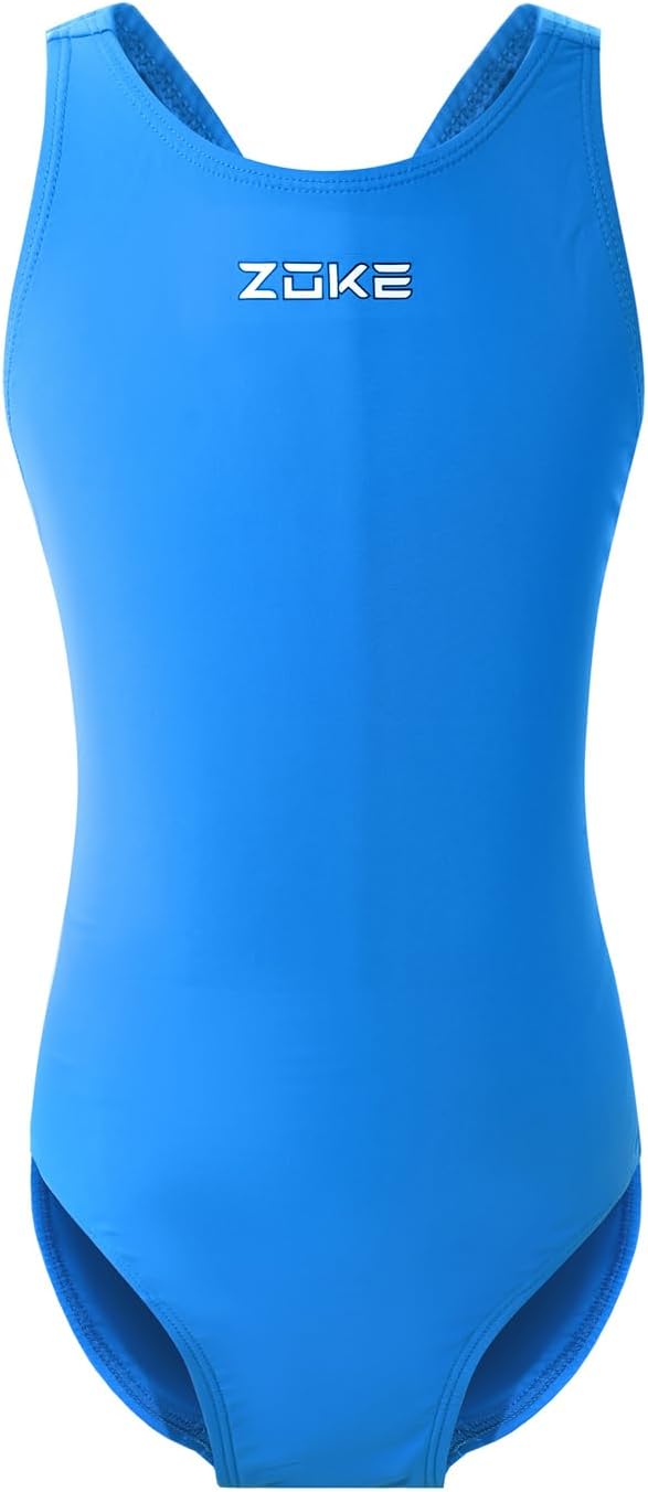 karrack Girls One Piece Swimsuit Kids Swimsuits UPF 50+ Sun Protection Bathing Suits Professional Training Girl Swimsuit