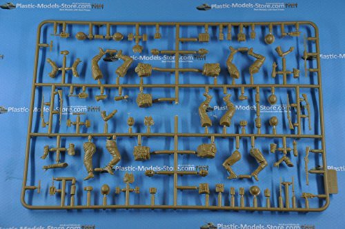 Master Box 3592: 1/35 Scale Hand-to-Hand Fight Set - British Vs German Infantry In North Africa - View #10