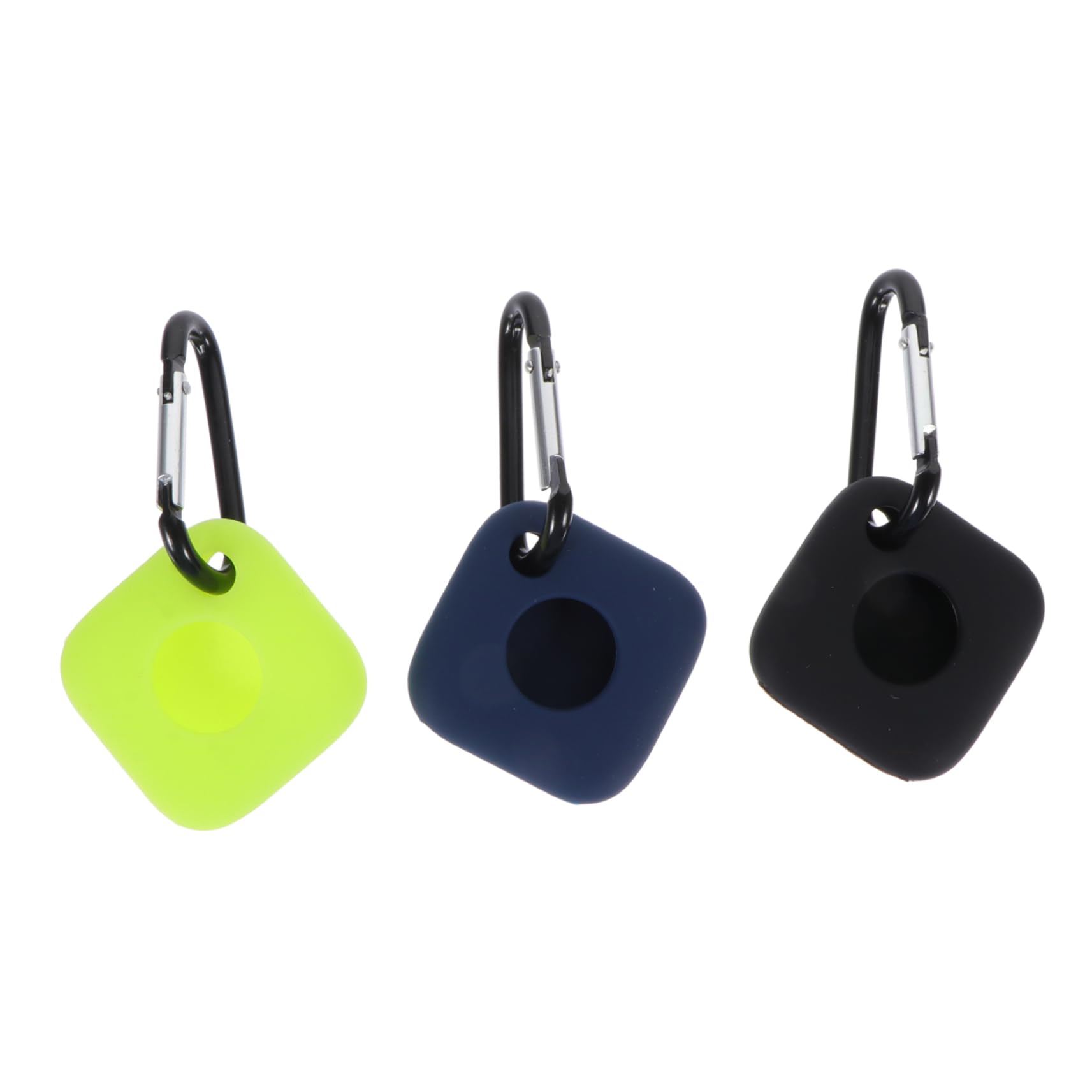 POPETPOP 3pcs Silicone Protective Cover for Tile Mate Tracker Chic Accessory and Durable Scratch-Resistant Comfortable Touch for Everyday Use