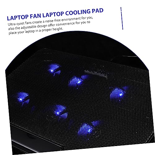 Base ajustable para laptop con ventiladores Angoily miniatura 7