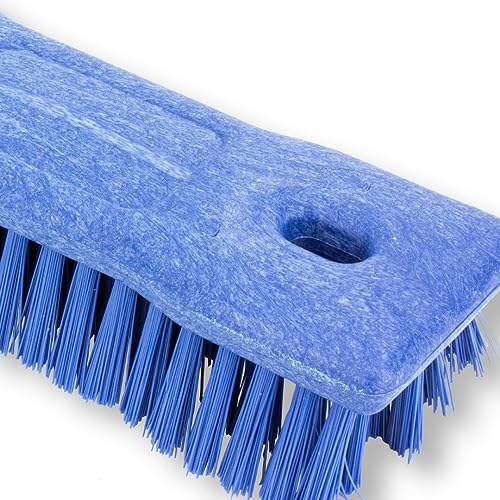 Image of SPARTA Comfort Grip Scrub Brush Hand Brush for Bathroom, Kitchens, Countertop, Plastic, 2 Inches, Blue