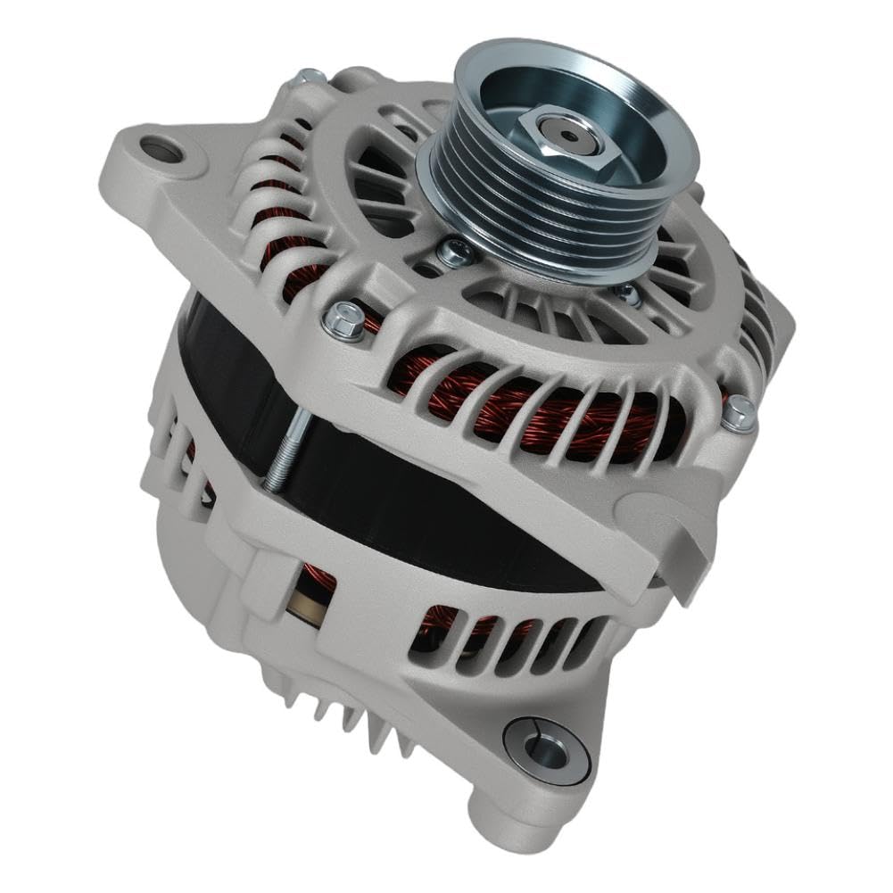 Xasdqhqux Onecolor 150A Silver Front Mount Alternator Compatible With 2007-2010 V6 3.5L 8G1t-Ac