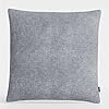 Outer outdoor throw pillow with outerweave performance fabric decorative outdoor pillow for patio outdoor furniture includes machine washable pillow cover and insert pacific fog gray 20×20  urban country home decor