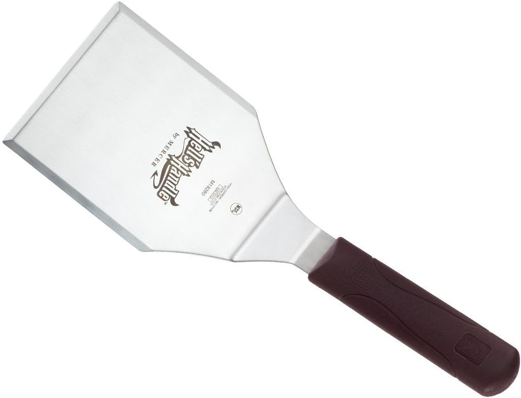 M18280 Hell's Handle 5 x 4-Inch Heavy Duty Turner/Spatula, Stainless Steel, Multi-Colour