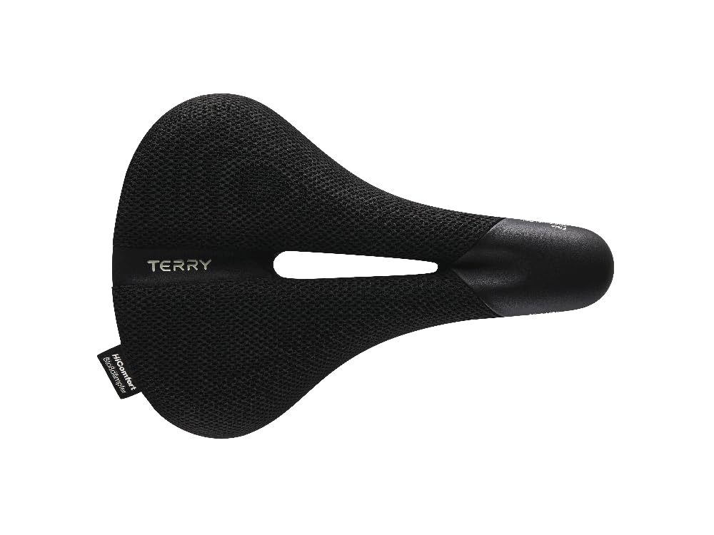 Terry Fisio ClimaVent Gel Max Men Sattel mit Light FeC Stahl-Gestell und ClimaVent Obermaterial in der Farbe Schwarz, Sitzbreite: 12cm - 15cm, 423 003 71