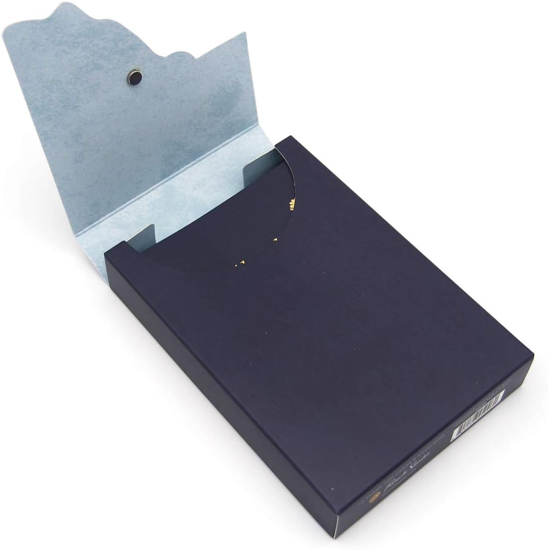 Punch Studio 45026 Danksagungskarten, 10 Karten/Umschläge, Pfauen-Design, in Box