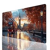 【TAPIS SOURIS IMPERMÉABLE】 : Ce tapis de souris est conçu avec soin et présente des bords épais et cousus étroitement pour éviter l'usure, la déformation et le décollement. Son revêtement anti-éclaboussures protège efficacement des liquides. En cas de déversement de boissons ou d'autres liquides, essuyez-le délicatement avec un chiffon humide