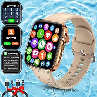 Smart Watch for Android and IOS Phones Women Men, 2022 1.81'' Bluetooth Smartwatch Full Touch Screen Answer/Make Call/Text Waterproof Smart Watches, Fitness Tracker Smart Watches for Outdoor Sports