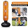 Punching-Bag-for-Kids-63-Inch-Inflatable-Kids-Punching-Bag-with-Stand-Free-Standing-Boxing-Punching-Bag-Bounce-Back-for-KidsYouthAdults-Practice-Kickboxing-MMA-Karate Punching Bag