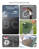 COOAU 5MP Smart Bird Feeder Camera Wireless Outdoor, 2.5K HD Solar Powered Bird Feeder with Camera with AI Bird Species Identification, Auto Recording & Instant Notifications for Bird Lovers - Image 7