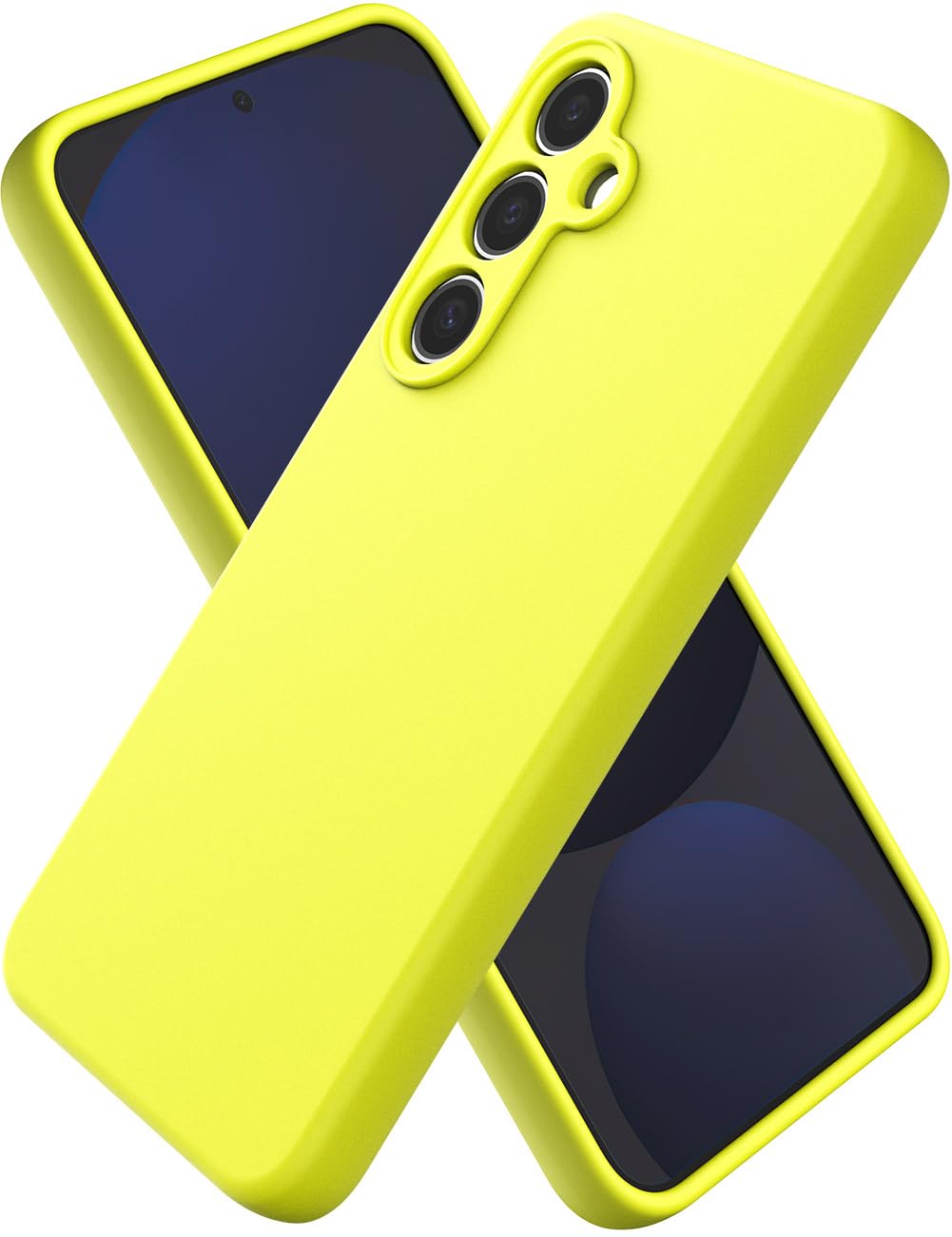 CUZMIGO for Samsung Galaxy S24 FE Silicone Case, Slim Fit Premium Liquid Silicone Shockproof Phone Cover, Upgraded Camera Protection and Microfiber