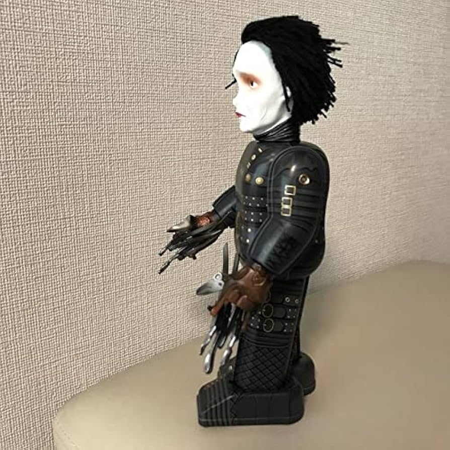 メディコムトイ　シザーハンズ　フィギュア　Edward Scissorhands シザーハンズ エドワード ジョニーデップ ぜんまい式 ブリキトイ