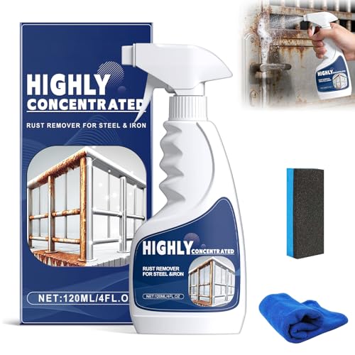 Remover Spray for Metal Powerful Remover Heavy Duty Metal Cleaner Multipurpose Stain Remover for Metal for Automotive Parts Tools Stainless Steel Fast Acting