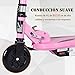 HOMCOM Patinete Scooter Eléctrico Plegable para Niños y Adolescentes Máx. 50 kg...