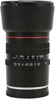 Goshyda 85mm F1.8 Large Aperture Medium Telephoto Manual Focus Camera Lens,Full Frame Portrait Lens,28.3° Viewing Angle,for Sony A5000, A5100, A6000, A6100, A6300, A6400, A6500, A6600, A7, A7R