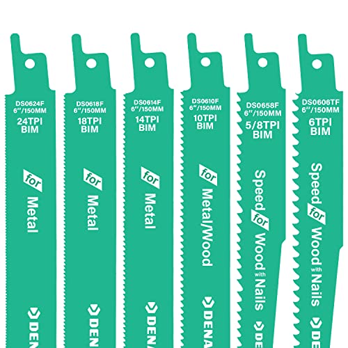 Denali Bi-Metal Reciprocating Saw Blade Set #TOP29