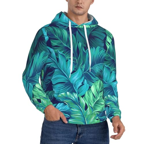 Sweat à capuche palmier homme tropical et tendance