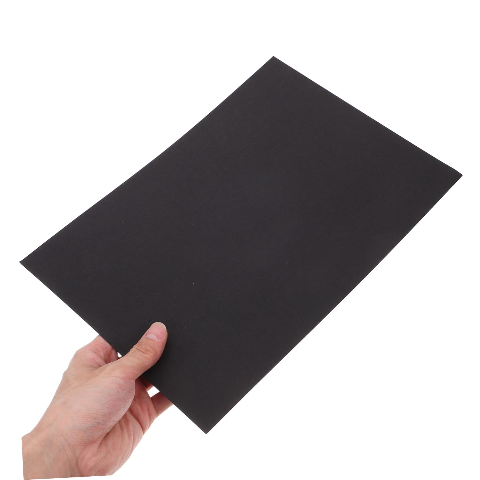 NUOBESTY Künstlermappe A4 Bucheinband aus Papier 100 Blatt Schwarze Hülle für Schulbücher Büro und Selbstgemacht Projekte Vielseitig Einsetzbar