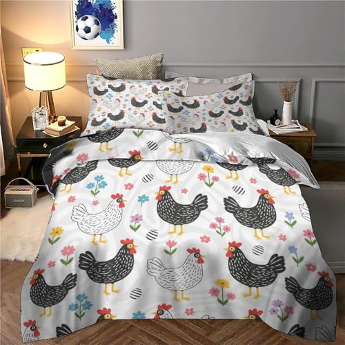 Housse de couette guépard pour chambre d'enfant et ado - 6