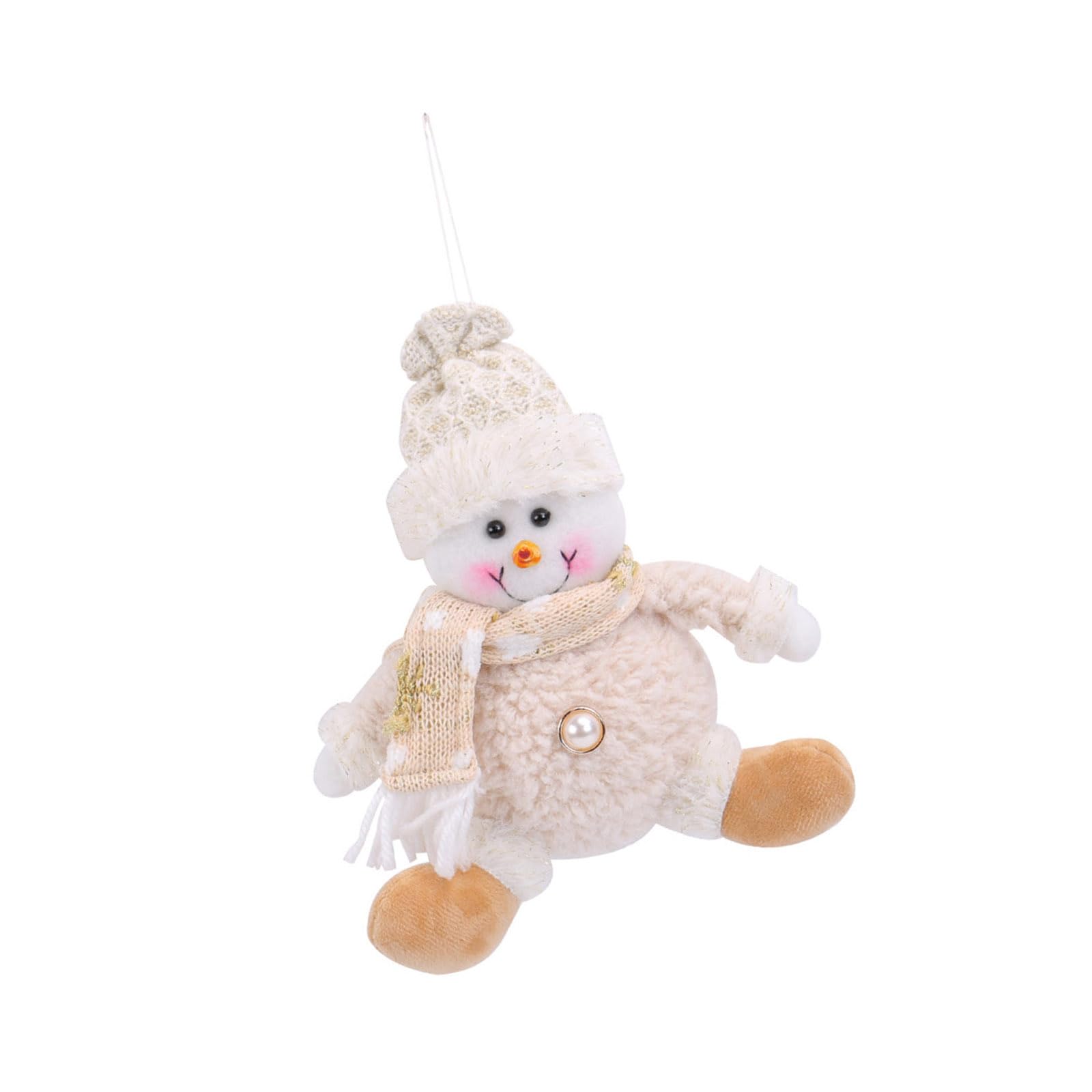 Buxuaaaa B Uxuaaaa Christmas Doll Ornament With Pp Cotton Filling Hanging Decoration For Festives Home Decoration Christmas Doll Ornament