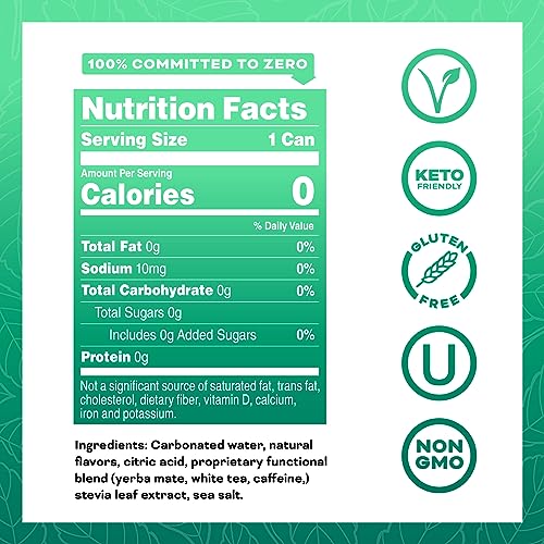 Image of Yerbae Variety Flex Pack, Functional Energy Drink - 0 Sugar, 0 Calories, 0 Carbs. Yerbae is Energized by Yerba Mate, Plant-Based, Healthy Alternative to Sugary Energy Beverages, 16oz cans (12 Pack)
