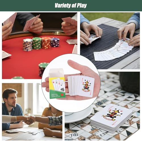Yolev 3 Pack Mini Barajas de Cartas para Viaje miniatura 3