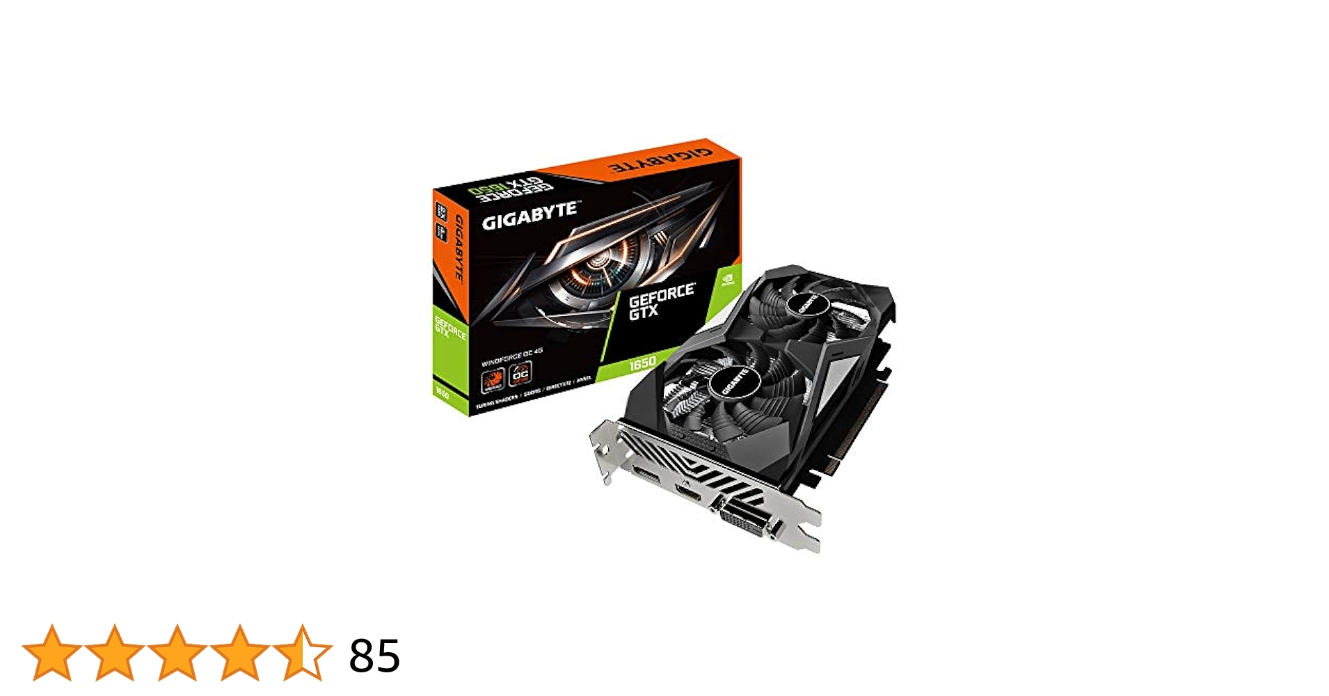 GIGABYTE GTX 1650 4GB グラフィックボード Amazon.com: GIGABYTE GeForce GTX 1650 D6 OC 4G (rev. 4.0