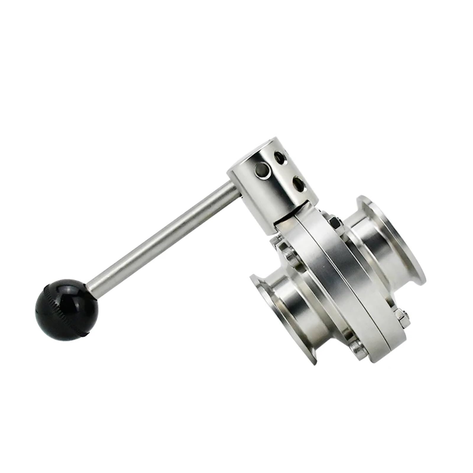 KF16 KF25 KF40 KF50 Vakuum-Absperrklappe SUS 304 Edelstahl Absperrflussregler Homebrew (KF40)
