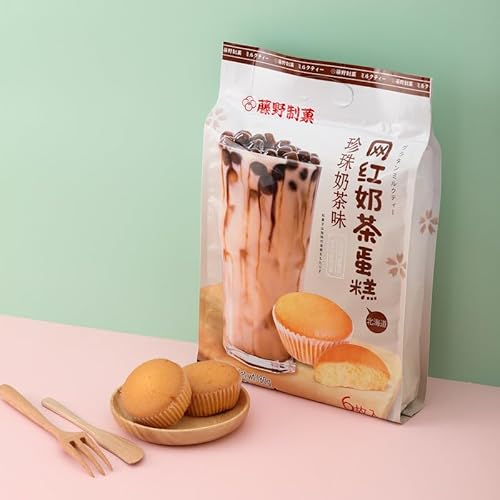 藤野制菓FUJINOSEIKA ミルクティー味ケーキ 180gx1袋 栄養補助食品 お菓子 おかし 個包装 小分け 常温保存 お歳暮 スイーツギフト 贈り物