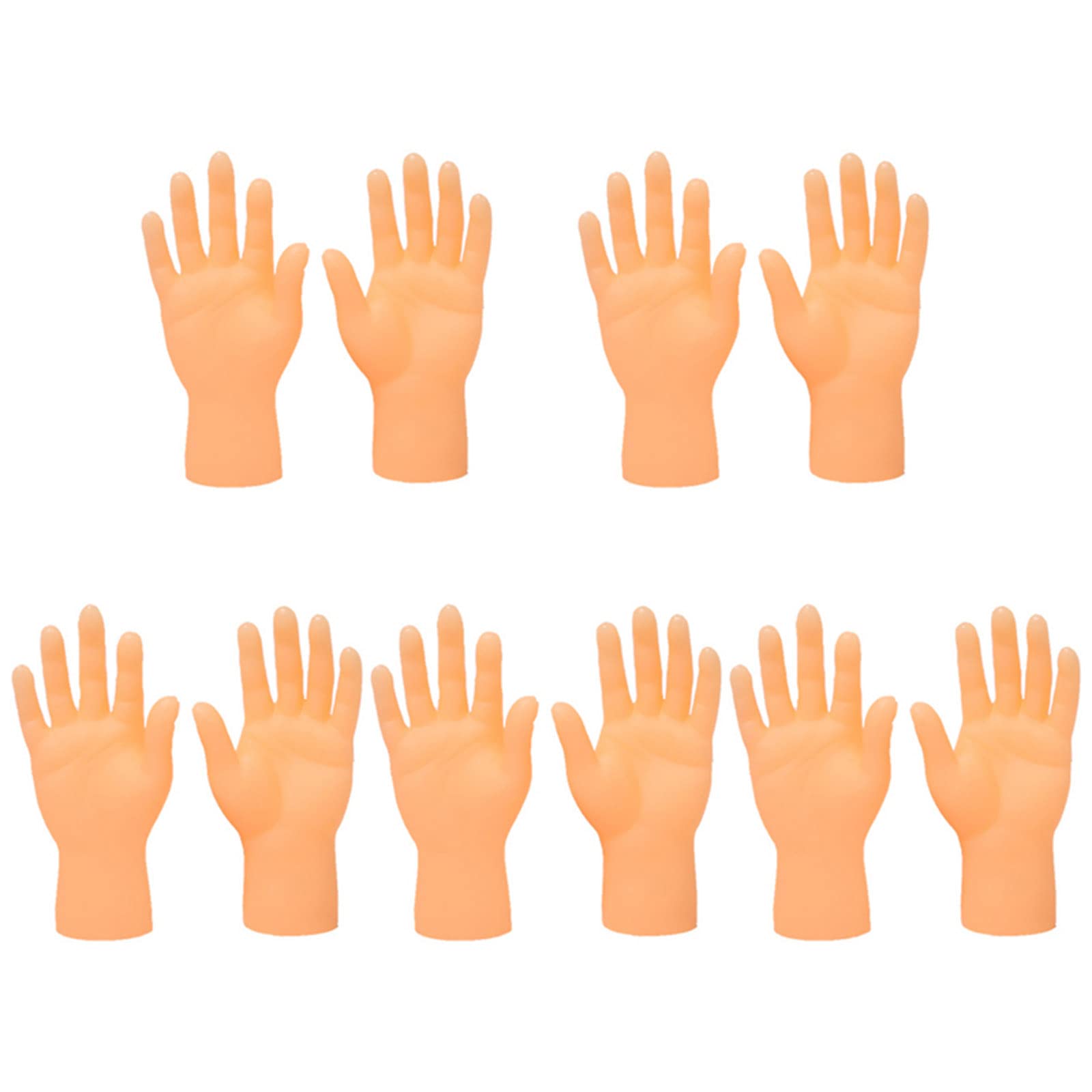 Amazon.co.jp: 面白い手 小さな手 指人形 ハンドモデル 猫 犬 からかい