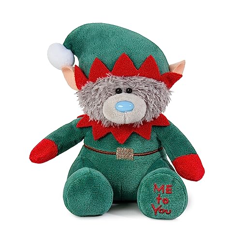 Me To You Ours Elfe de Noël Tatty Teddy - Hauteur 13 cm - Collection Officielle