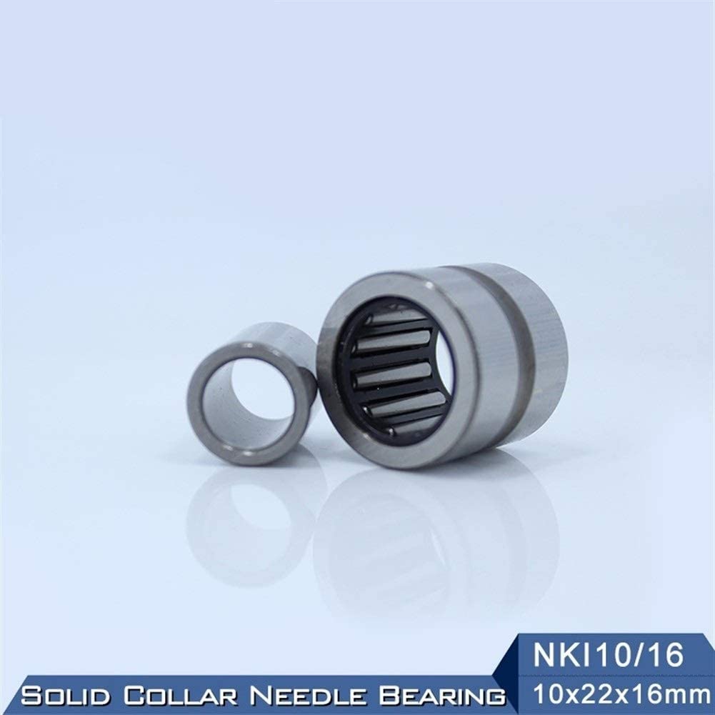 TMP1105 NKI10/16 Cuscinetto a rullini Cuscinetto a rullini con collare solido Cuscinetto a rullini con anello interno Cuscinetto NKI 10/16 10x22x16 mm