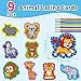 LilLaufy Animals Lacing Cards,Double Side Toddler Sewing Kit for Kids,Fine Motor Skills toys,Shoe Tying Practice,Manipulatives for Preschoolers,Classroom Must Haves,Preschool Learning Activities