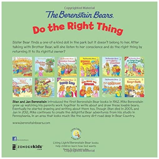 The Berenstain Bears Do the Right Thing (Berenstain Bears/Living Lights: A Faith Story) - Image 3