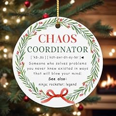 Chaos Coordinator Ornament