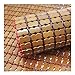 Cojín De Asiento De Bambú Mahjong, Colchones Tejidos A Mano Topper Mat Summer Sleeping Cool Bamboo Smooth Transpirable Antideslizante para Asiento De Coche Silla Sofá Cama