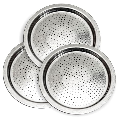 JPshop - 3 piezas Alcachofa caldera para cafetera Alicia 4 tazas compatible con DeLonghi 6032105100