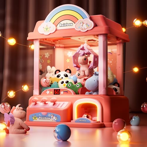 Claw Machine Toy for Kids and Adults with Mini Prizes | Ideal Birthday Gift for Ages 6-13