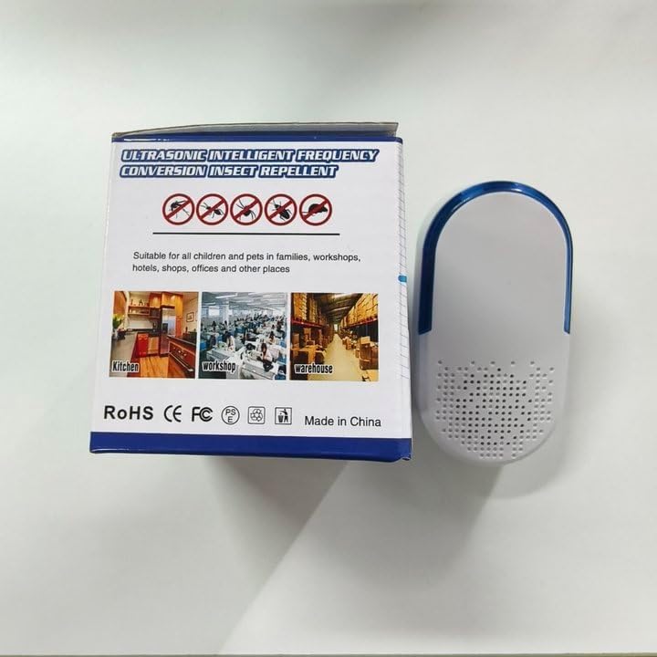 2026 Upgraded Ultrasonic Rodent&Pest Repeller, Electronic Plug in Pest Control for Mouse, Rats, Spiders, Roaches, Ants, Fleas, Indoor Repellent for Home(10 Pack)